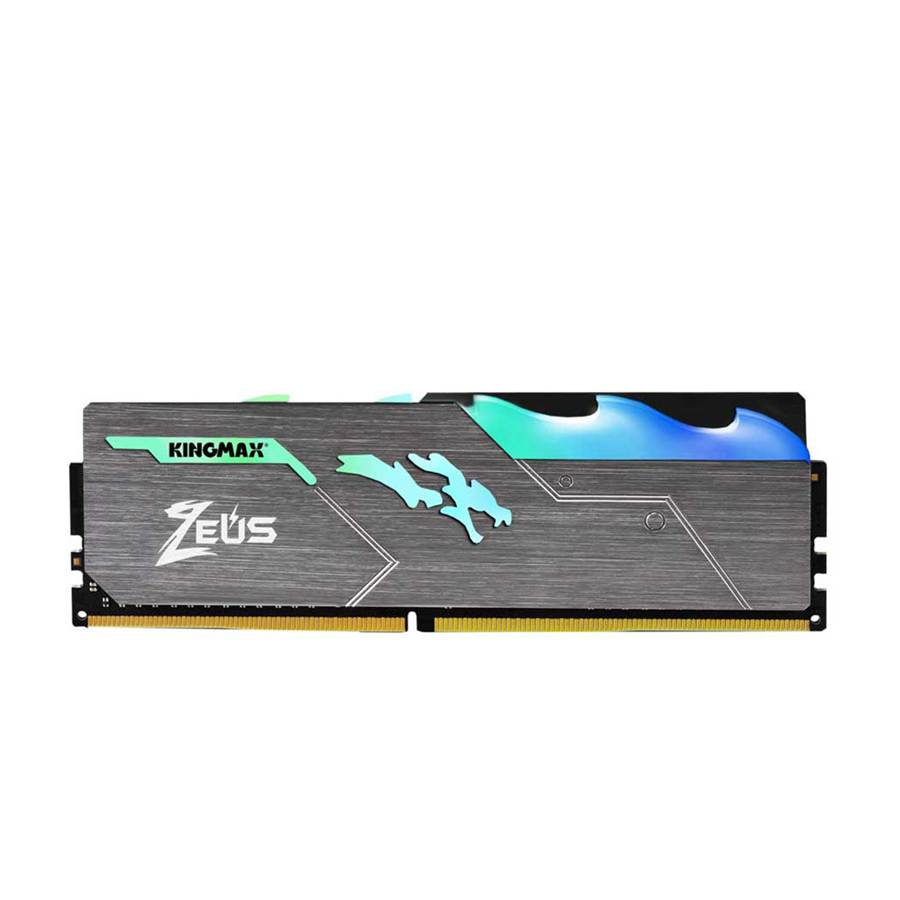 Bộ nhớ trong Zeus Dragon RGB Kingmax 8GB DDR4 3000MHz, CL16, 1.35v