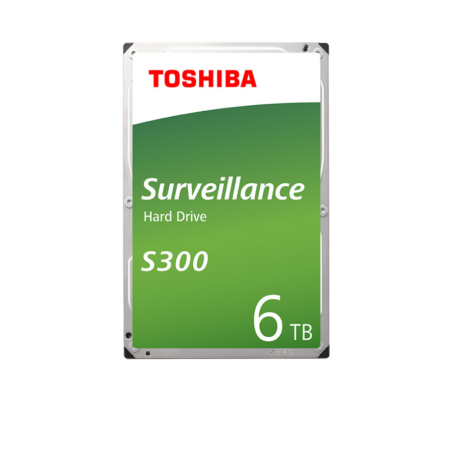 Ổ cứng gắn trong S300 Toshiba Surveillance 6TB - 3.5 inches, 7200rpm, SATA3/256MB - HDWT360UZSVA