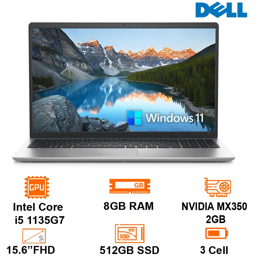 MTXT Dell Inspiron 15 3511 70270650 Intel Core i5 1135G7/8GB/512GB/15.6