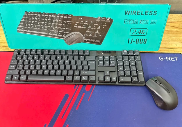 BỘ BÀN PHÍM CHUỘT KHÔNG DÂY WIRELESS -TJ-808