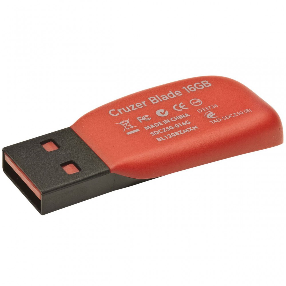 USB Sandisk 16GB 2.0 - SDCZ50-016G-B35