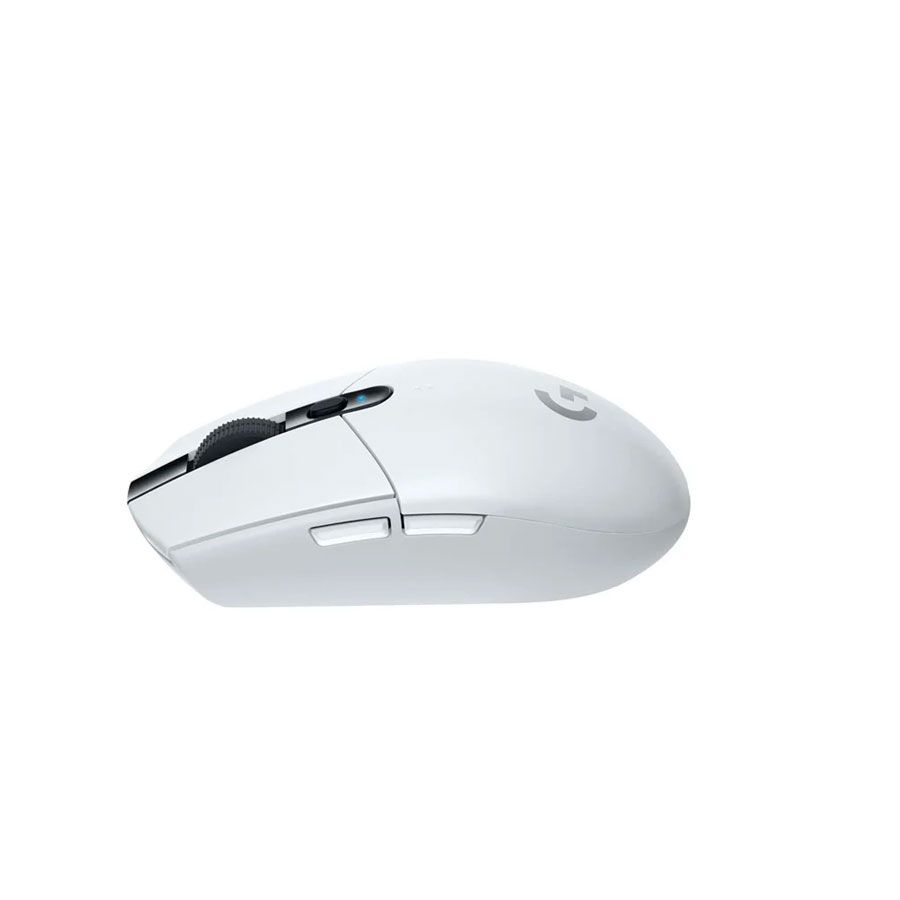 Chuột Không Dây Gaming Logitech G304 Lightspeed - Màu Trắng - Cảm Biến Hero; 200-12000DPI; 400IPS; 40G; 6 Nút (910-005293)