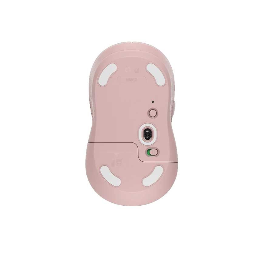 Chuột Không Dây Logitech M650 Signature - Màu Hồng - Bluetooth + Logi Bolt; Pin AA*1 (910-006263)