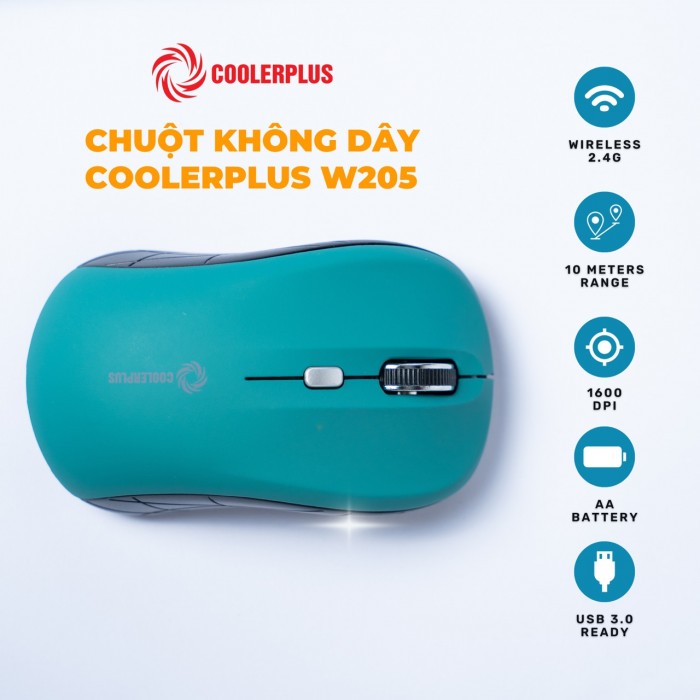 Chuột không dây W205-COOLERPLUS