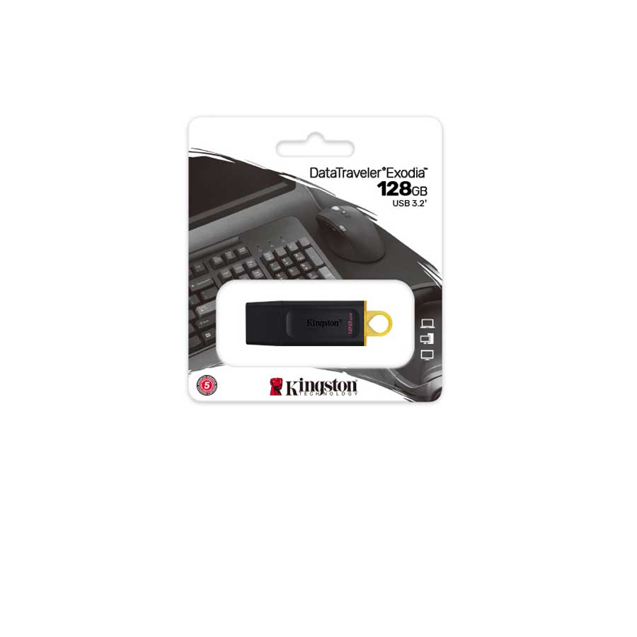 USB Kingston DataTraveler Exodia 128GB 3.2 - DTX/128GB