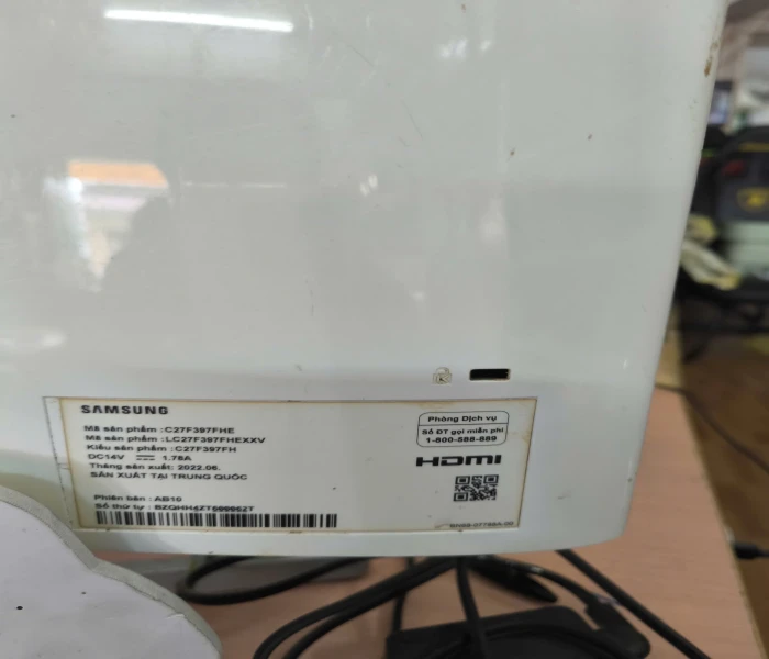 Màn hình cong Samsung C27F397FHE White 27" cũ